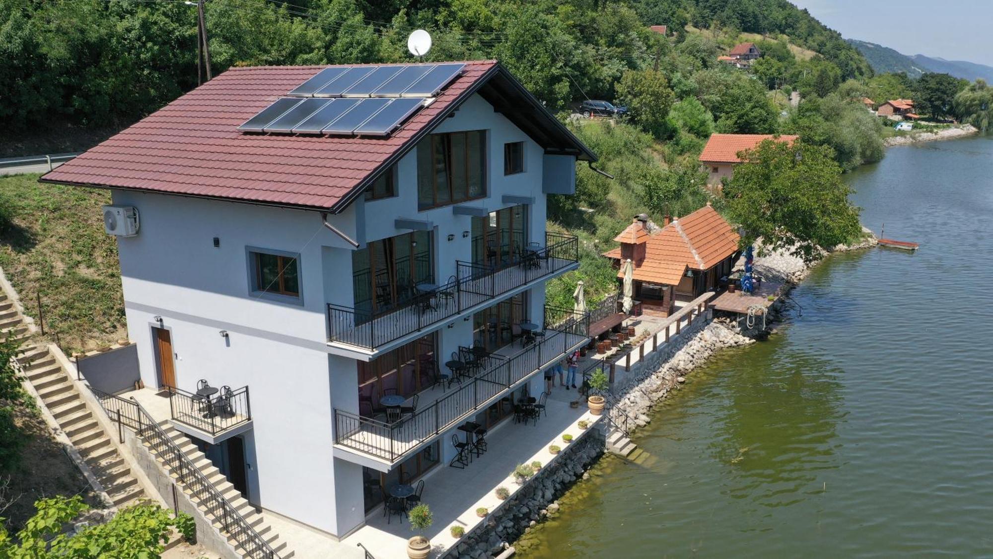 Dunavska Vila Milosavljevic Donji Milanovac Exterior foto