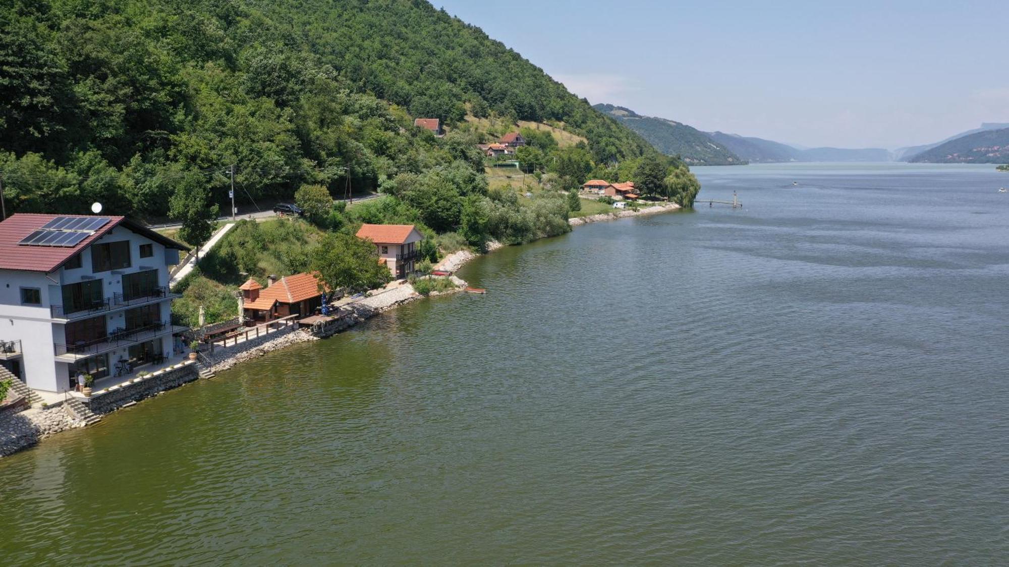 Ferienwohnung Dunavska Vila Milosavljevic Donji Milanovac Exterior foto